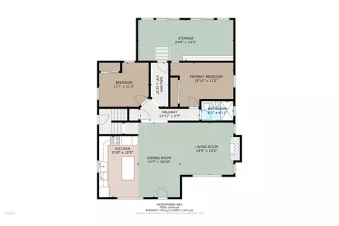 Floorplan - 942 E Baldwin Ave, Spokane, WA 99207 photo 2 of 5