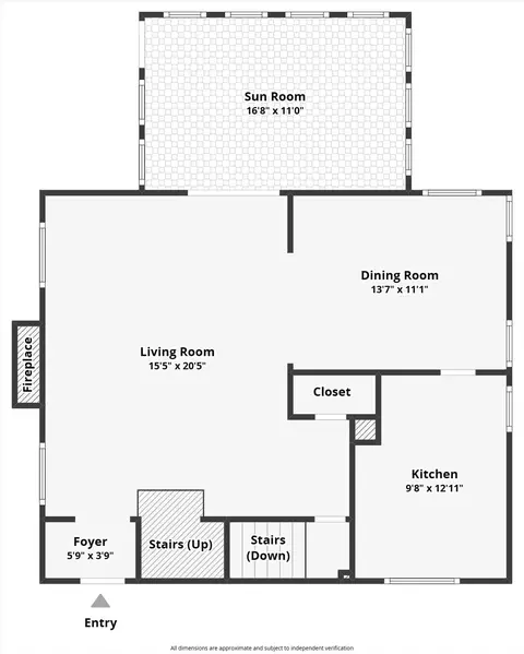 Floorplan - 215 E 9th Ave, Spokane, WA 99202 photo 1 of 3