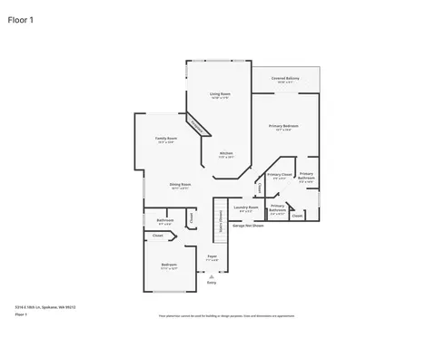 Floorplan - 5316 E 18th Ln, Spokane Valley, WA 99212 photo 3 of 3