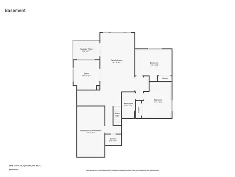 Floorplan - 5316 E 18th Ln, Spokane Valley, WA 99212 photo 2 of 3