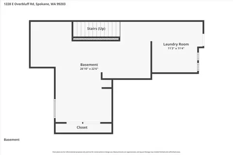 Floorplan - 1228 E Overbluff Rd, Spokane, WA 99203 photo 3 of 3