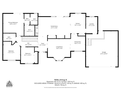 Floorplan - 4805 E Jaremko Dr, Mead, WA 99021 photo 2 of 2