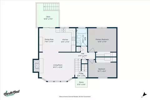 Floorplan - 610 E Vicksburg Ave, Spokane, WA 99208 photo 2 of 3
