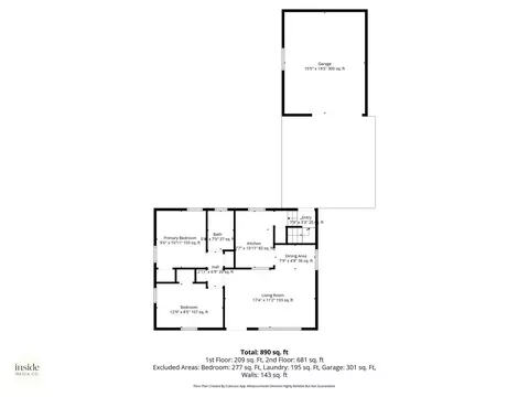 Floorplan - 1311 E 40th Ave, Spokane, WA 99203 photo 2 of 3