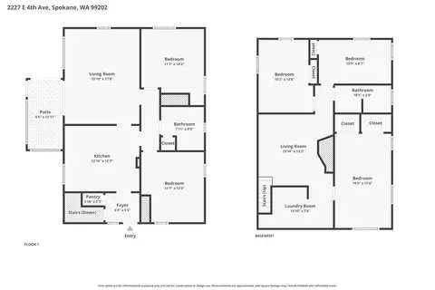 Floorplan - 2227 E 4th Ave, Spokane, WA 99202 photo 1 of 1