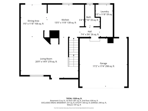 Floorplan - 1613 E Beacon Ln, Spokane, WA 99217 photo 1 of 3