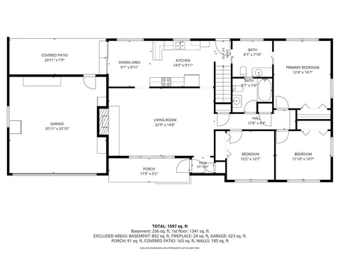 Floorplan - 11807 E 16th Ave, Spokane Valley, WA 99206 photo 2 of 3