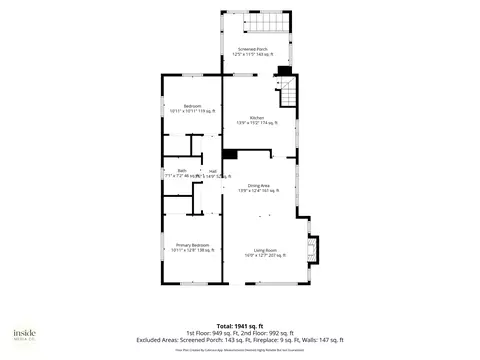 Floorplan - 421 E 28th Ave, Spokane, WA 99203 photo 2 of 3