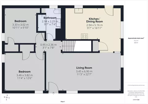 Floorplan - 517 E Longfellow Ave, Spokane, WA 99207 photo 1 of 2