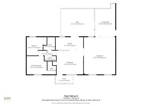 Floorplan - 2110 E Decatur Ave, Spokane, WA 99208 photo 1 of 1