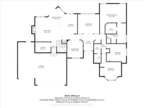 Floorplan - 17224 N Brookside Ln, Colbert, WA 99005 photo 1 of 2