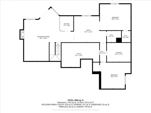 Floorplan - 17224 N Brookside Ln, Colbert, WA 99005 photo 2 of 2