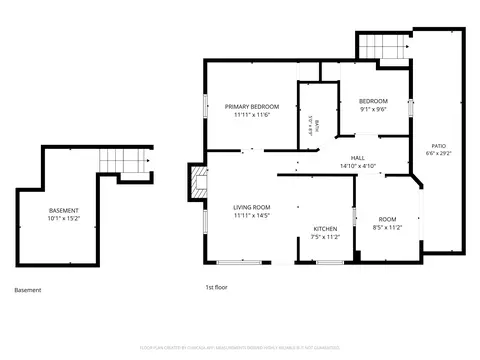 Floorplan - 7403 E 3rd Ave, Spokane Valley, WA 99212 photo 1 of 2