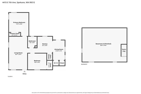 Floorplan - 4415 E 7th Ave, Spokane Valley, WA 99212 photo 1 of 1