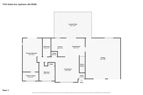 Floorplan - 718 E Dalke Ave, Spokane, WA 99208 photo 1 of 2