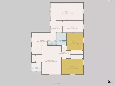 Floorplan - 248 E Date, Connell, WA 99326 photo 1 of 1