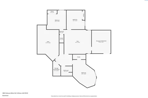 Floorplan - 3802 Palouse Albion Rd, Pullman, WA 99163 photo 2 of 2