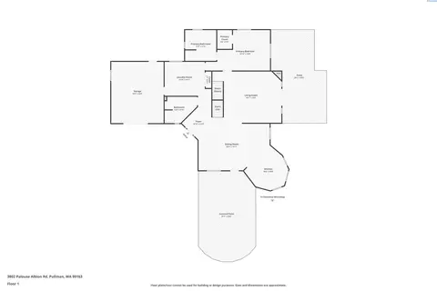 Floorplan - 3802 Palouse Albion Rd, Pullman, WA 99163 photo 1 of 2