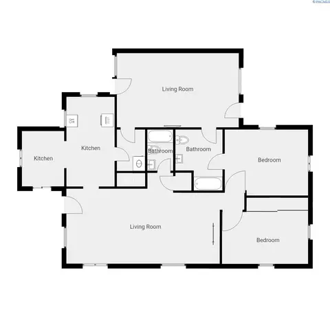 Floorplan - 312 NW Harrison St, Pullman, WA 99163 photo 1 of 1