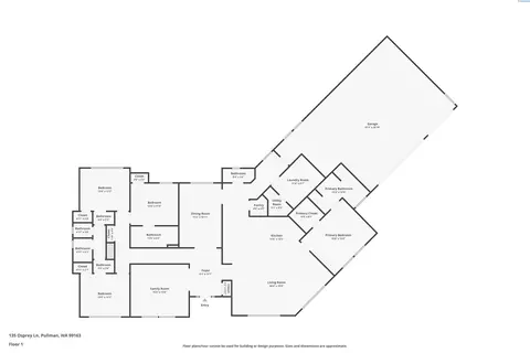 Floorplan - 135 Osprey Ln, Pullman, WA 99163 photo 1 of 1