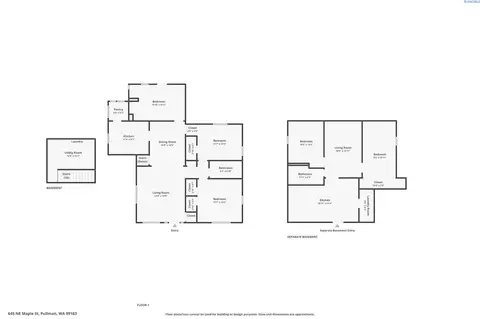 Floorplan - 645645 12 Ne Maple St, Pullman, WA 99163 photo 1 of 1