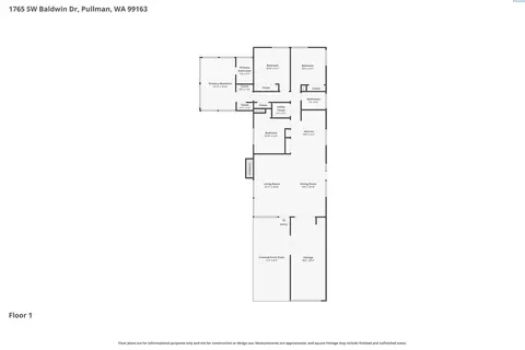 Floorplan - 1765 SW Baldwin Dr, Pullman, WA 99163 photo 1 of 1