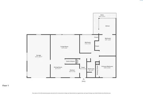Floorplan - 1305 NW Haven Cir, Pullman, WA 99163 photo 1 of 3