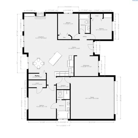 Floorplan - 2325 NW Valley View Dr, Pullman, WA 99163 photo 1 of 2