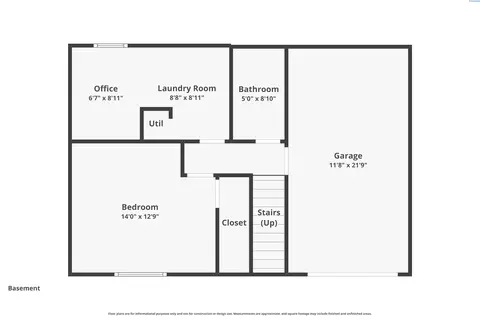 Floorplan - 376 NW Dillon St, Pullman, WA 99163 photo 2 of 3