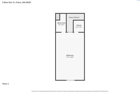 Floorplan - 6 Blue Star Ct, Pasco, WA 99301 photo 2 of 2