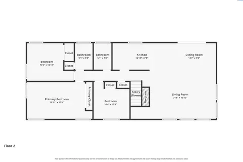 Floorplan - 1620 SW Baldwin Dr, Pullman, WA 99163 photo 2 of 3