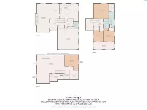 Floorplan - 3011 Lindemein Ct, Pasco, WA 99301 photo 1 of 1