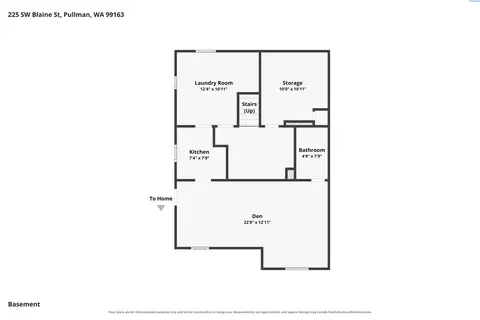 Floorplan - 225 SW Blaine St, Pullman, WA 99163 photo 2 of 2