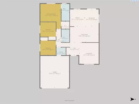 Floorplan - 5004 Arthur Ln, Pasco, WA 99301 photo 1 of 1