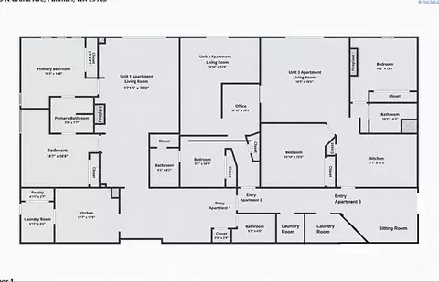 Floorplan - 139 Grand Ave, Pullman, WA 99163 photo 1 of 1