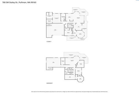 Floorplan - 760 SW Staley Dr, Pullman, WA 99163 photo 1 of 1