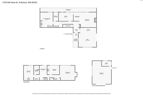 Floorplan - 1770 SW View Dr, Pullman, WA 99163 photo 1 of 1