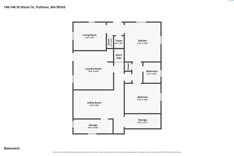 Floorplan - 146-148 SE Water St, Pullman, WA 99163 photo 3 of 3