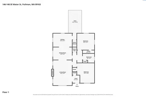 Floorplan - 146-148 SE Water St, Pullman, WA 99163 photo 2 of 3