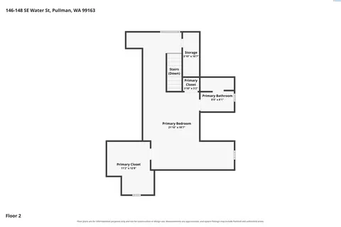 Floorplan - 146-148 SE Water St, Pullman, WA 99163 photo 1 of 3