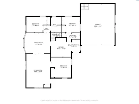 Floorplan - 1015 NE Lake St, Pullman, WA 99163 photo 1 of 3
