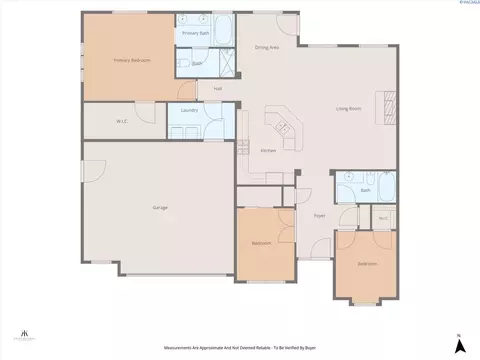 Floorplan - 9003 Durham Ct, Pasco, WA 99301 photo 1 of 2
