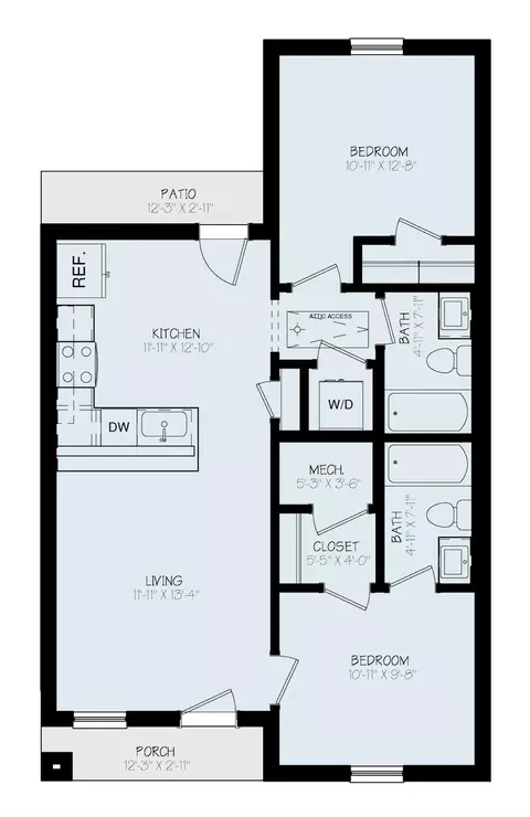 Floorplan - 5510 Smith St, Lubbock, TX 79416 photo 1 of 1