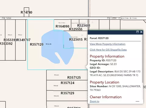 N County Road 1300, Shallowater, TX 79363