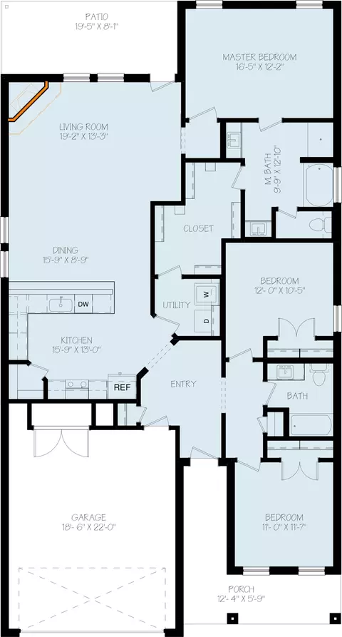 Floorplan - 6301 Viola Ave, Lubbock, TX 79407 photo 1 of 1