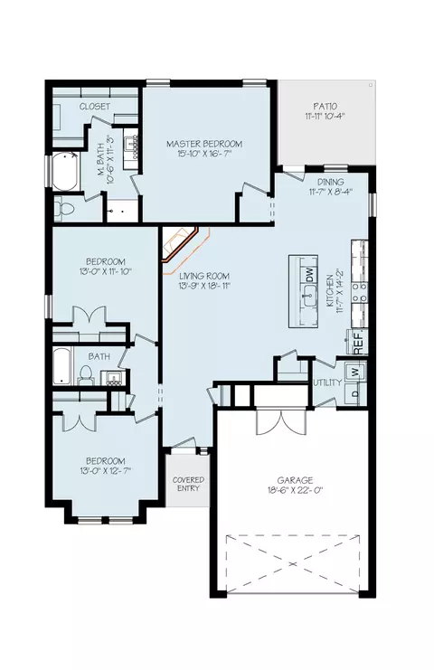 Floorplan - 3023 137th St, Lubbock, TX 79423 photo 1 of 1