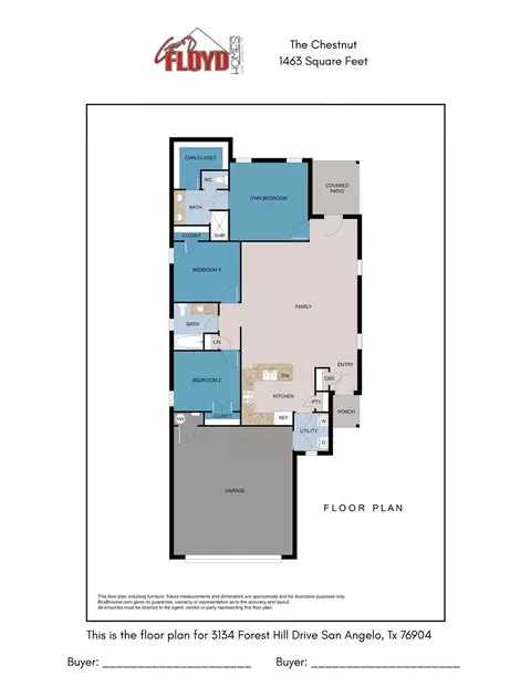 3134 Forest Hill Dr, San Angelo, TX 76904