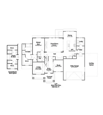 Floorplan - 1165 N 360 E #75, Salem, UT 84653 photo 2 of 3