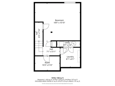 Floorplan - 4778 S Huntly Dr, Murray, UT 84107 photo 4 of 4