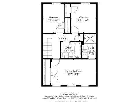 Floorplan - 4778 S Huntly Dr, Murray, UT 84107 photo 2 of 4